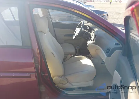 2007 Hyundai Accent Gls from USA, damaged, VIN KMHCN46C17U106043